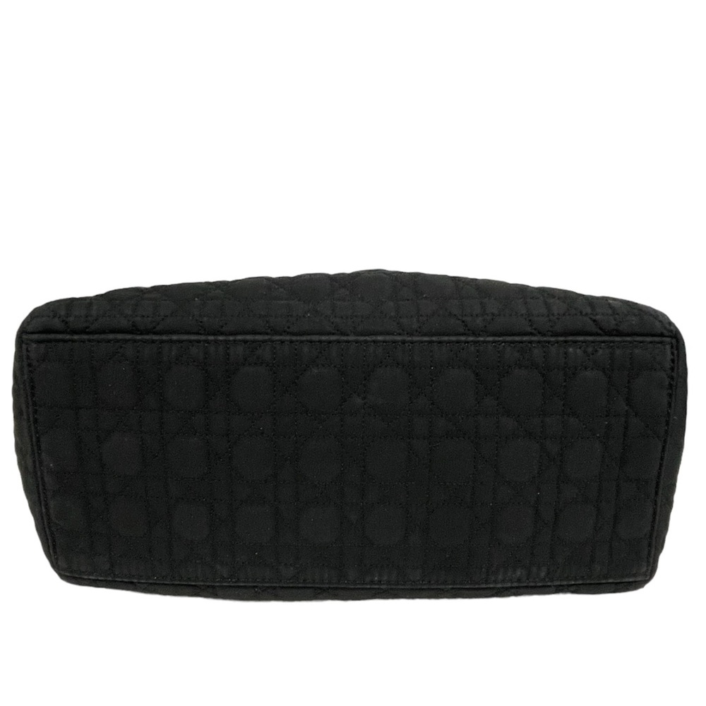 Lady Dior Cannage black nylon bag - Picture 8 of 14